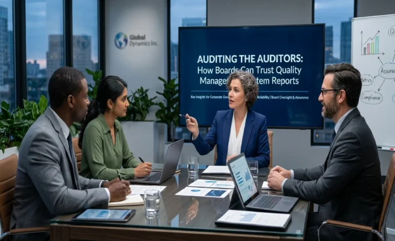 Auditing The Auditors: How Boards Can Trust Quality Management System Reports