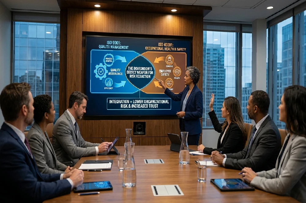 ISO 9001 And ISO 45001: The Boardroom’s Secret Weapon For Risk Reduction