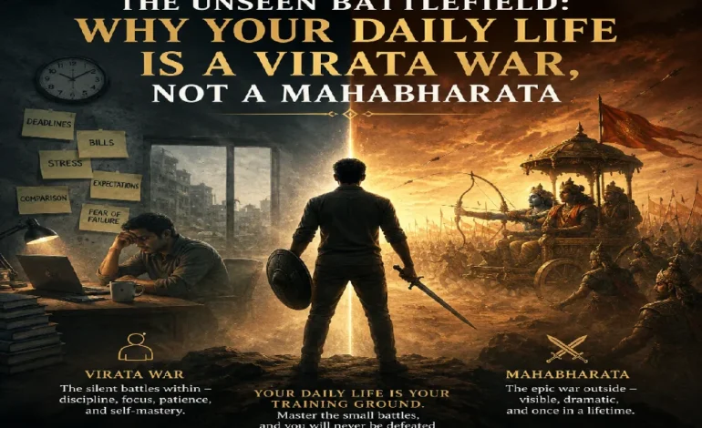 The Unseen Battlefield: Why Your Daily Life Is a Virata War, Not a Mahabharata