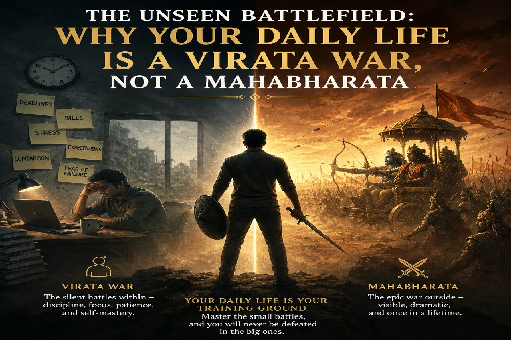 The Unseen Battlefield: Why Your Daily Life Is a Virata War, Not a Mahabharata